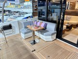 Cockpit - 10Sqm. L-Shape seating for 5 or 6. Rope or Lines storage.